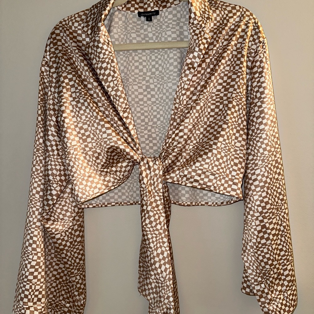 Dynamite crop top! Like new!